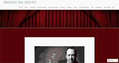 Desktop Screenshot of drivingmrspacey.com